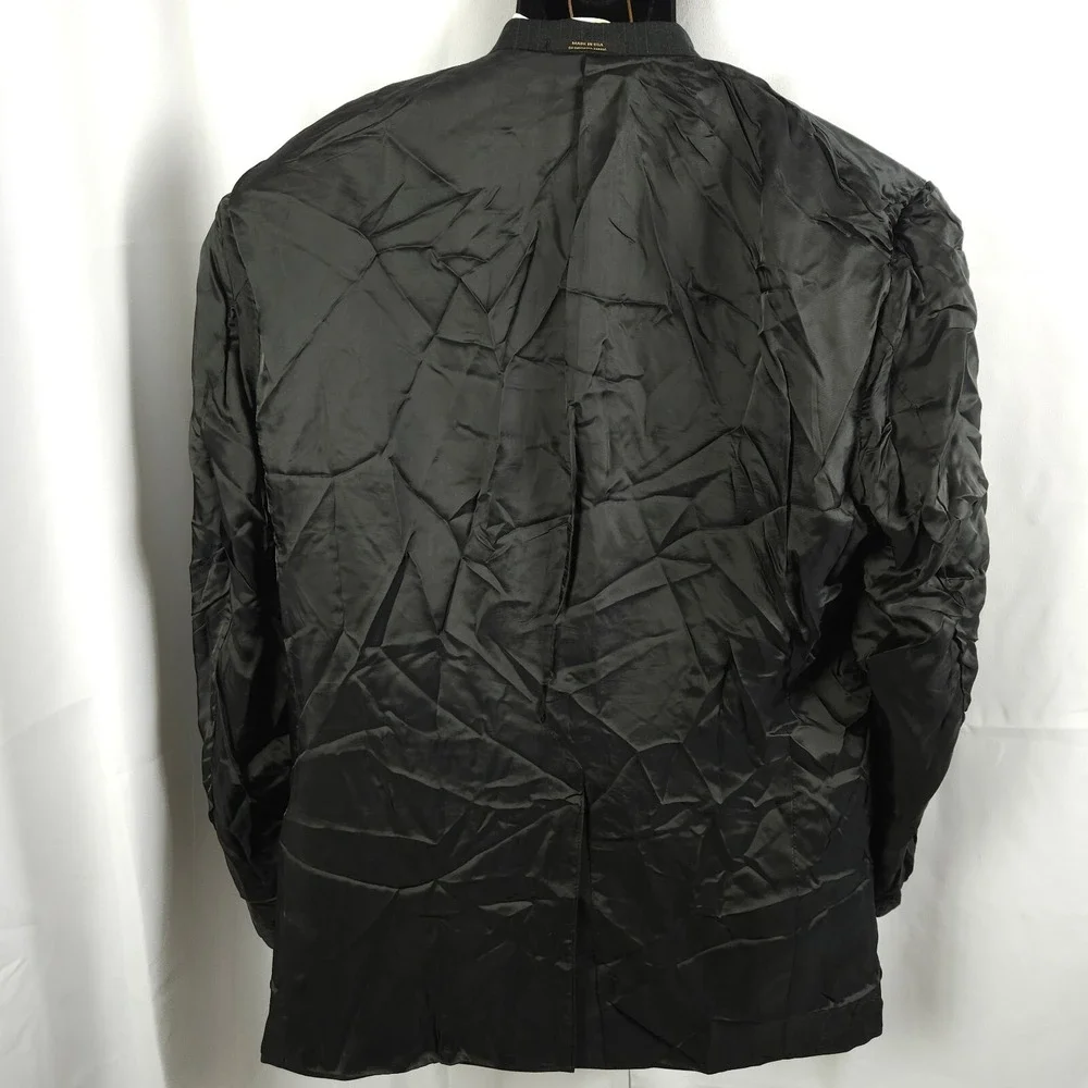 1‎ Hart Schaffner Marx Men's Gray Pinstripe Wool Sport Coat 44Rr